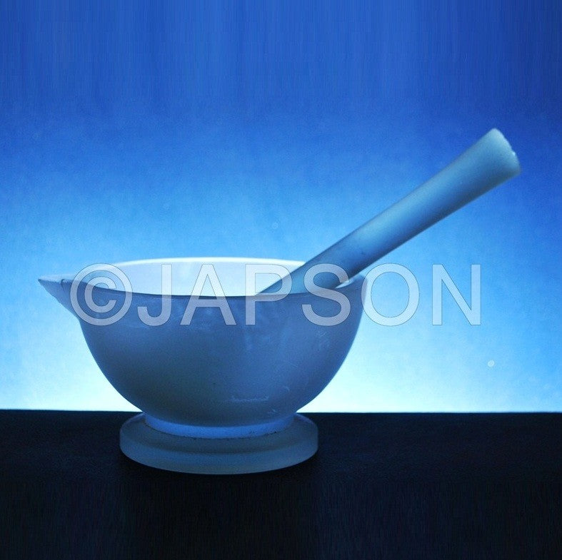 Mortar & Pestle, Clear Glass Mortar & Pestle, Clear Glass
